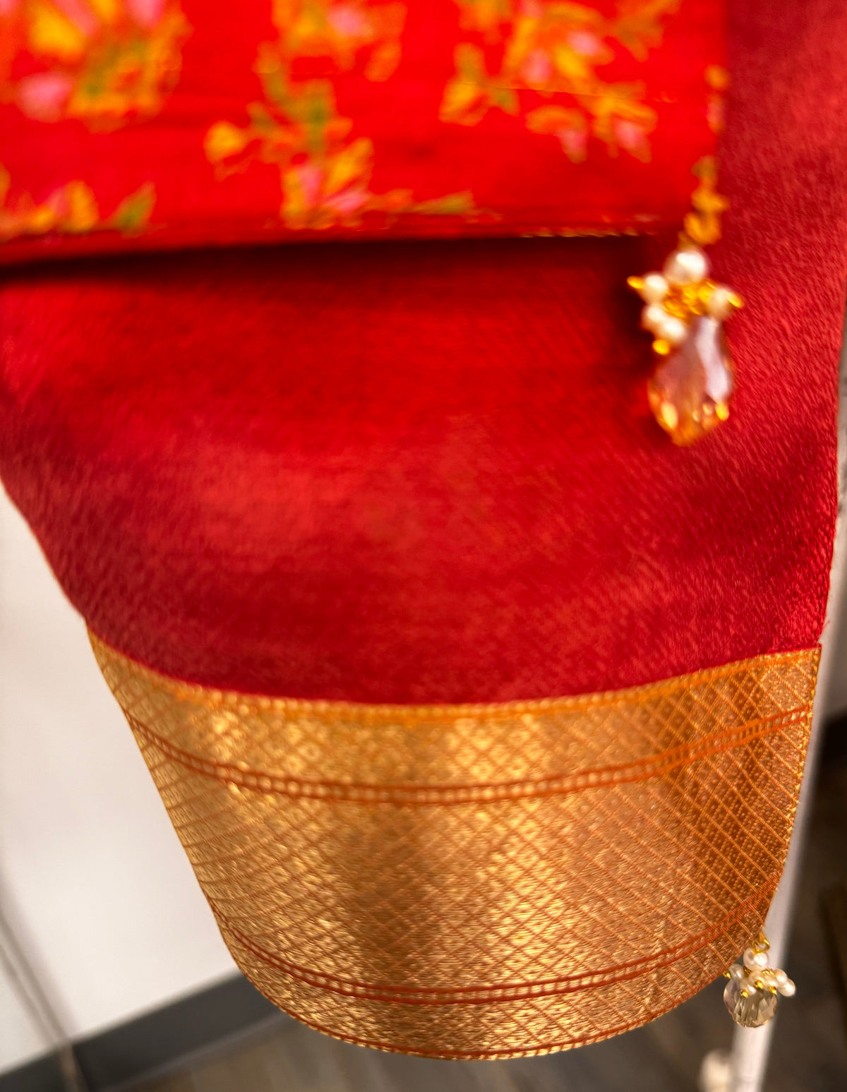 Girisha Upcycled Sari Reversible Shawl