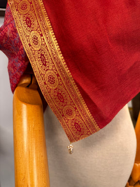 Indira Upcycled Sari Reversible Shawl