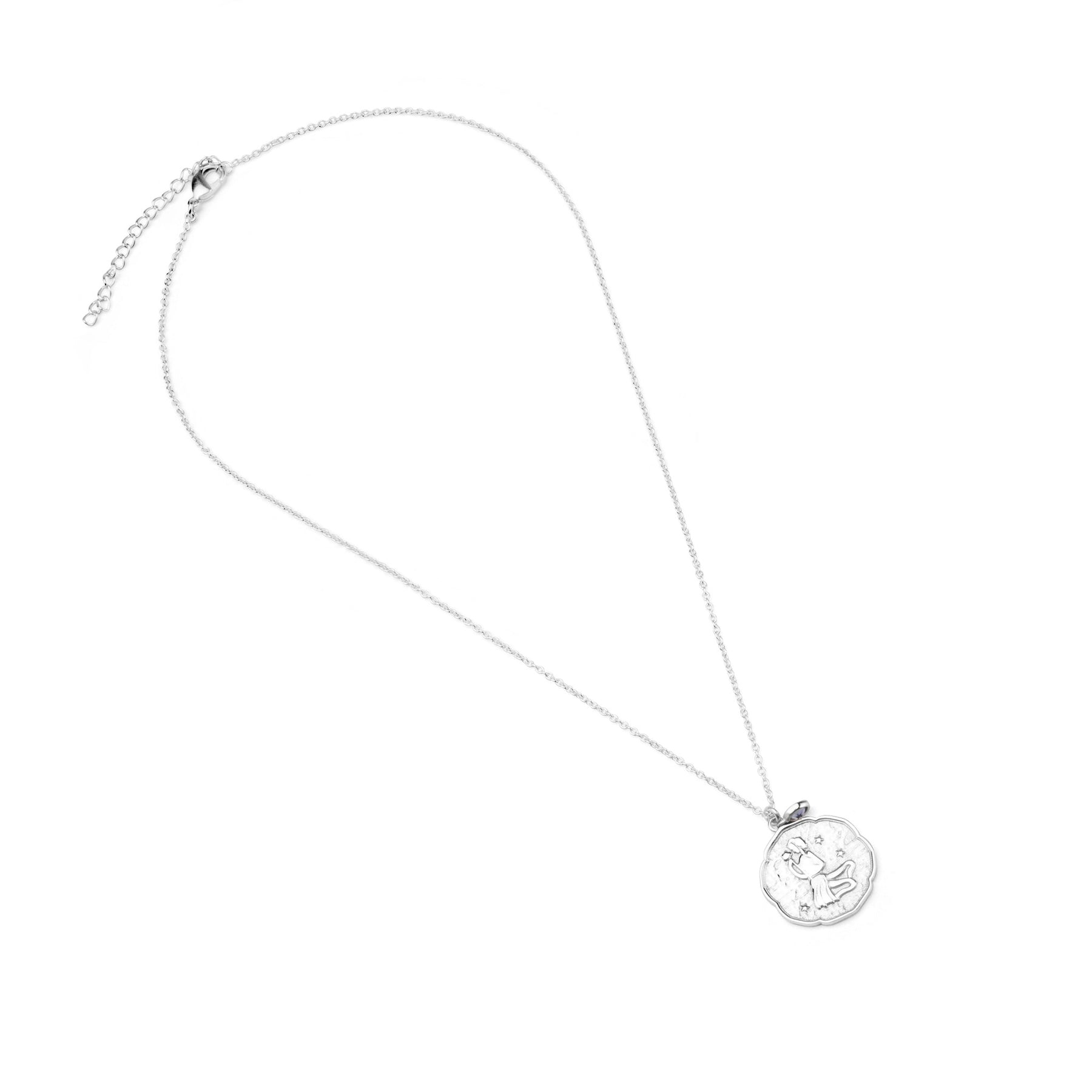 Virgo Necklace With Birth Stone Charm